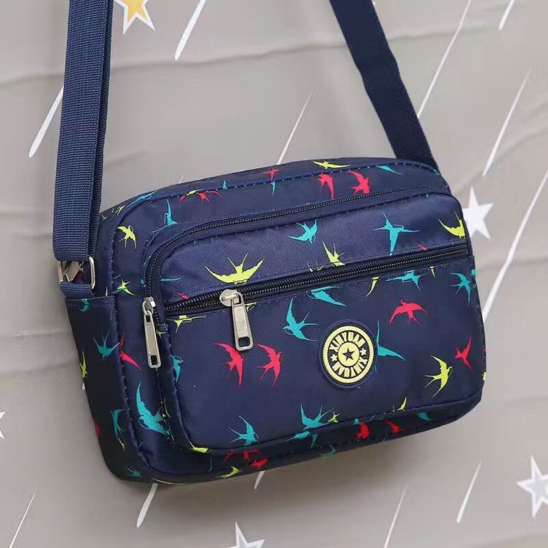 レディースバッグ、露店バッグ、ショルダーメッセンジャーバッグ、中高年花柄バッグ、キャンバスオックスフォード布カジュアル大容量マザーズバッグ|undefined