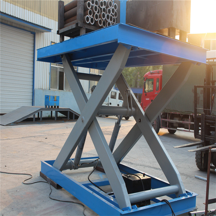 电动升降台液压电动升降平台 固定剪叉式升降机 装卸货 举升平台