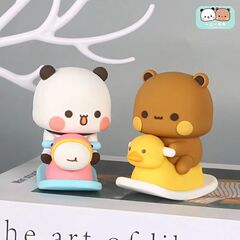 パンダ一二布のデスクトップの人形が可愛いです。