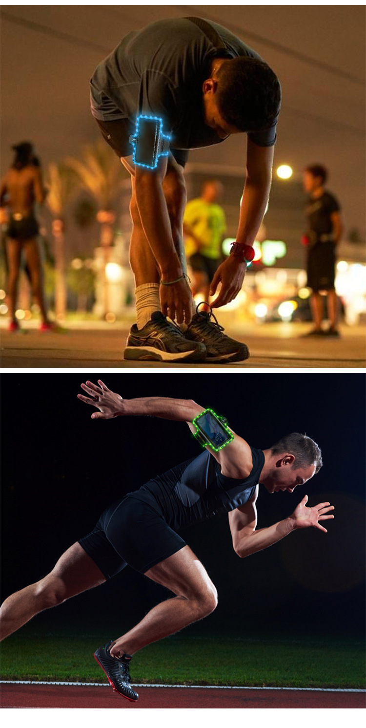 LED艺术绳绣手机臂带