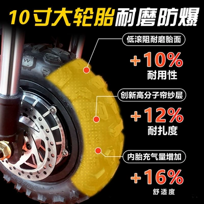 Electric Scooter Two-Wheel Dual-Drive — Qatlanan elektrik skuterlər