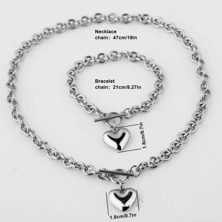 fashionable cute brand pendant heart shaped