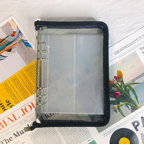 Korean A5 sticker storage card album loose-leaf book replacement core multi-functional Guka slender photo album inner page collection collection