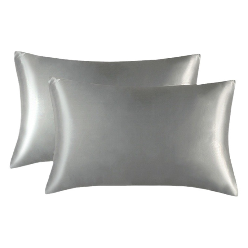 American-style silk pillowcase Amazon pillowcase foreign trade Sedin pillowcase solid color cross-border export customization