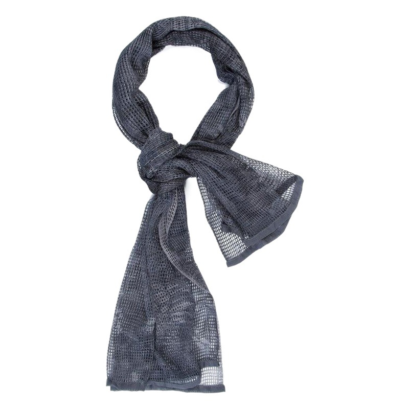 Long Camouflage Tactical Scarf, Multi-Purpose Camouflage Breathable Mesh Scarf, Magic Turban, Outdoor Cycling Scarf