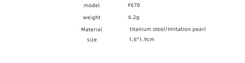 Elegant Heart Shape Titanium Steel Plating Artificial Pearls Ear Studs 1 Pair