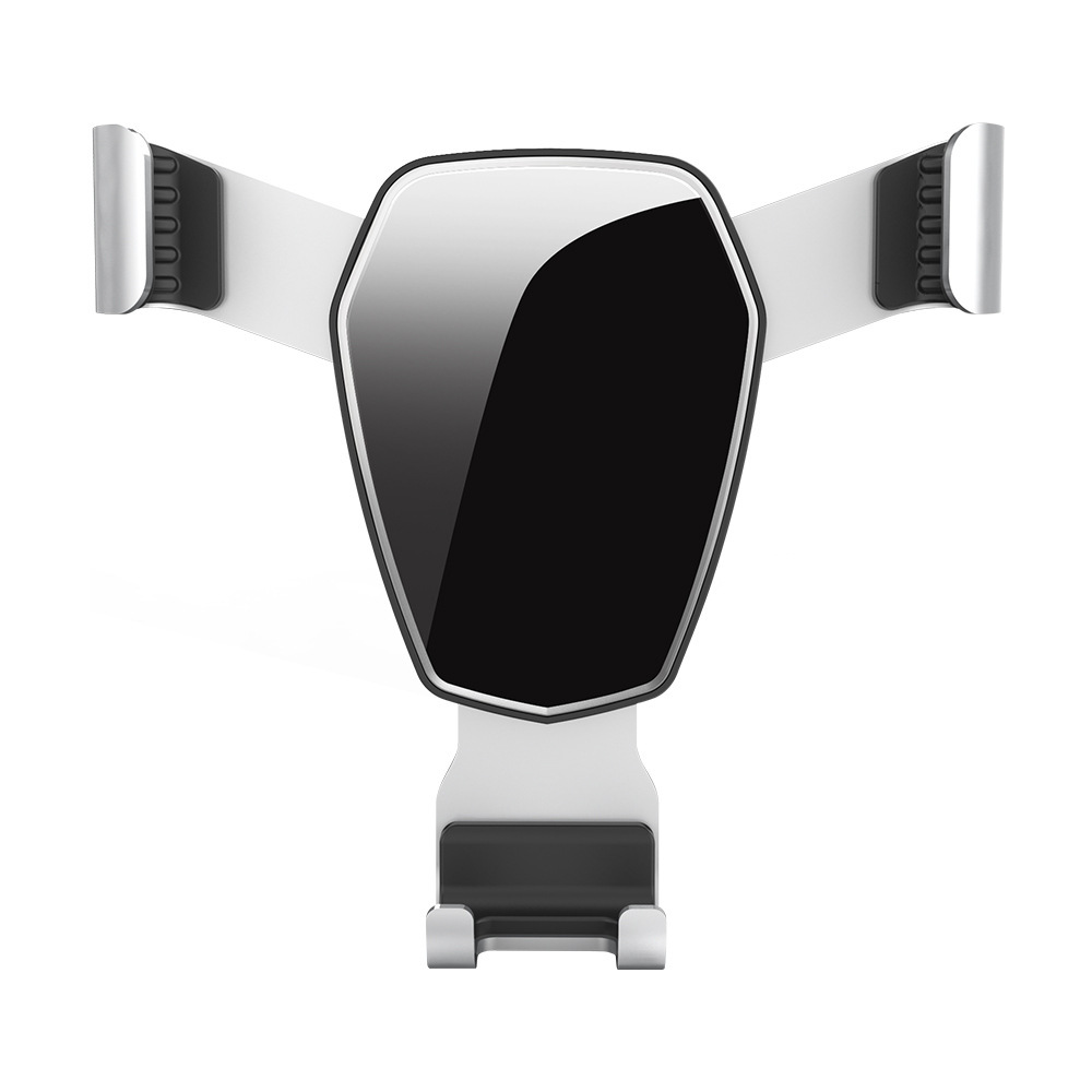 Yisida Aleación de navegación del coche soporte del teléfono móvil salida de aire triángulo de gravedad creativo coche interior Accesorios Coche