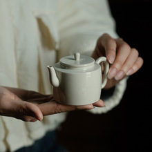 昌朴居草木灰茶壶茶杯复古创意单壶迷你茶壶家用陶瓷泡茶壶功夫茶