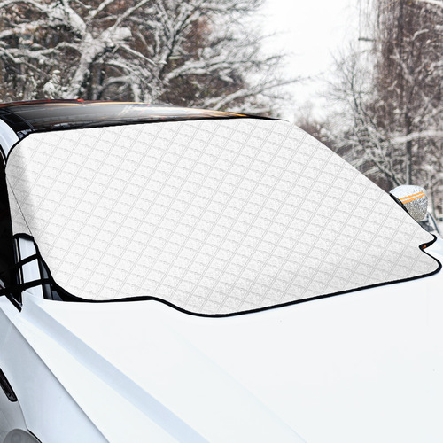 Car snow shield, magnetic anti-frost, anti-freeze and anti-snow cover, sun visor, sun protection and heat insulation car clothing, car winter snow shield