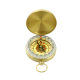 Factory wholesale G50 pure copper pocket watch compass compass north gold smooth flip luminous compass in stock