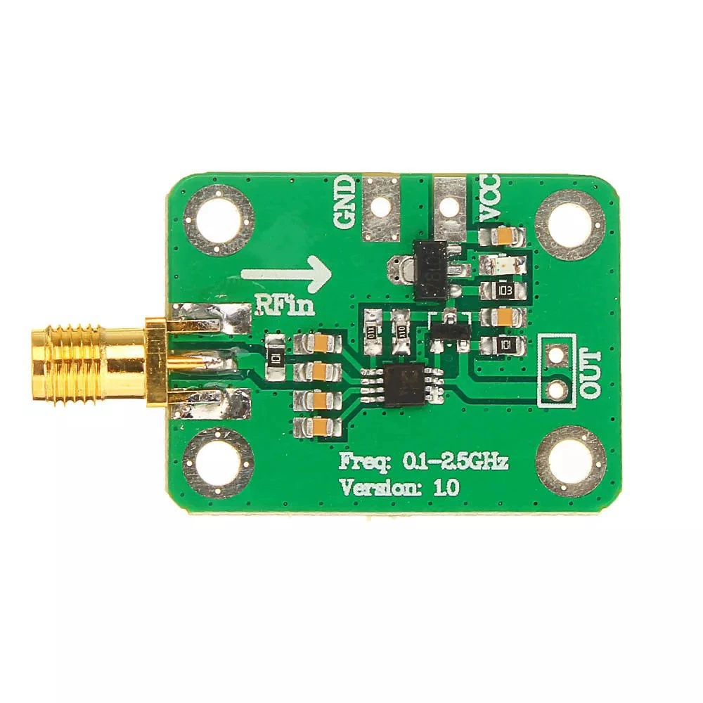 RF power meter power detection (0.1-- 2.5GHz)