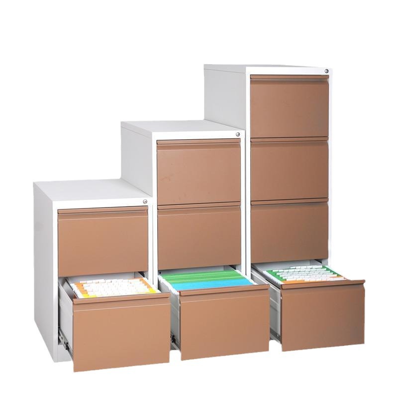 Archivo vertical de tarjetas anchas A4, con 2-4 cajones, para oficina y documentos, suministro al por mayor