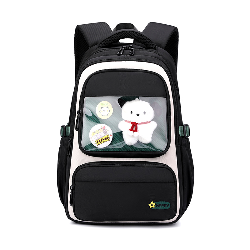 Mochilas escolares transfronterizas de moda de pescado natural para estudiantes de escuela primaria de tercer a sexto grado