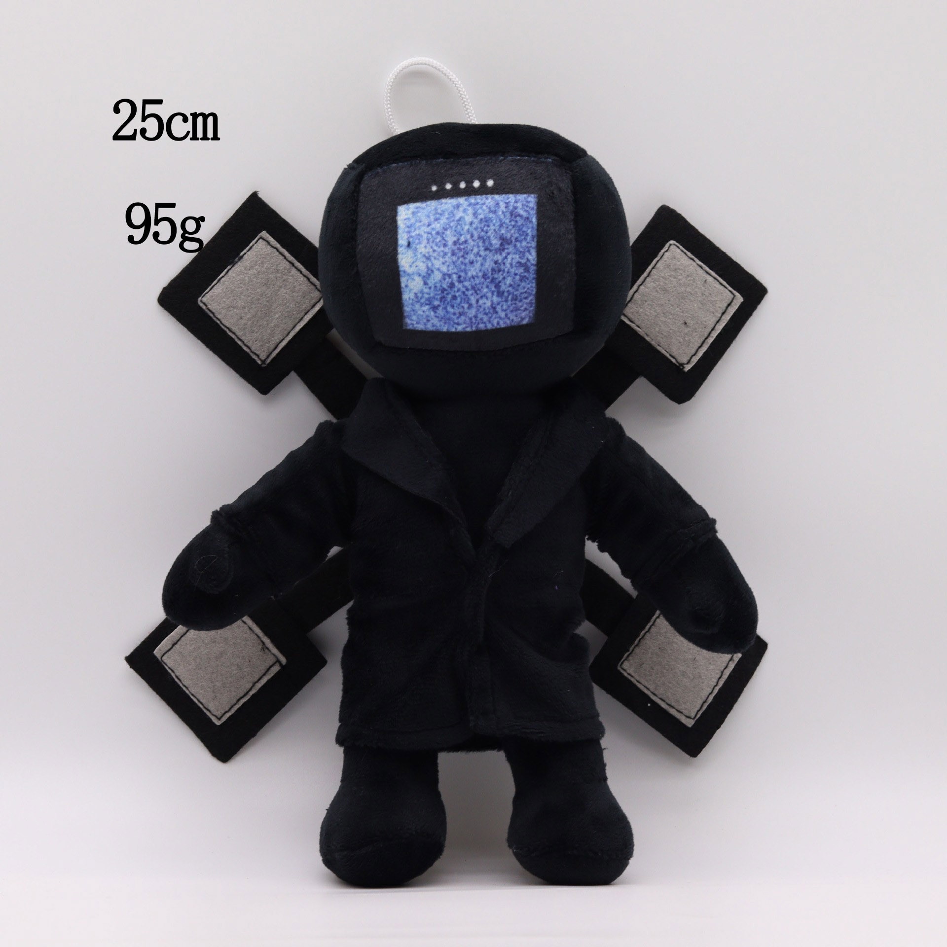 Transfronterizo nuevo inodoro persona Monitor persona audio persona peluche juguete skibidi aseo muñeca de peluche