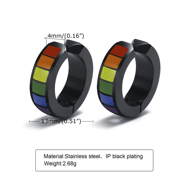 Earrings stainless steel