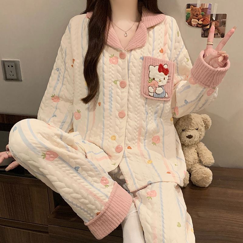 かわいいクレヨンしんちゃん空気綿のパジャマ