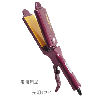 Guangming 1097 Hair Straightener Perm Straightener Hair Straightening Straight Plate Clip Computer Temperature Control