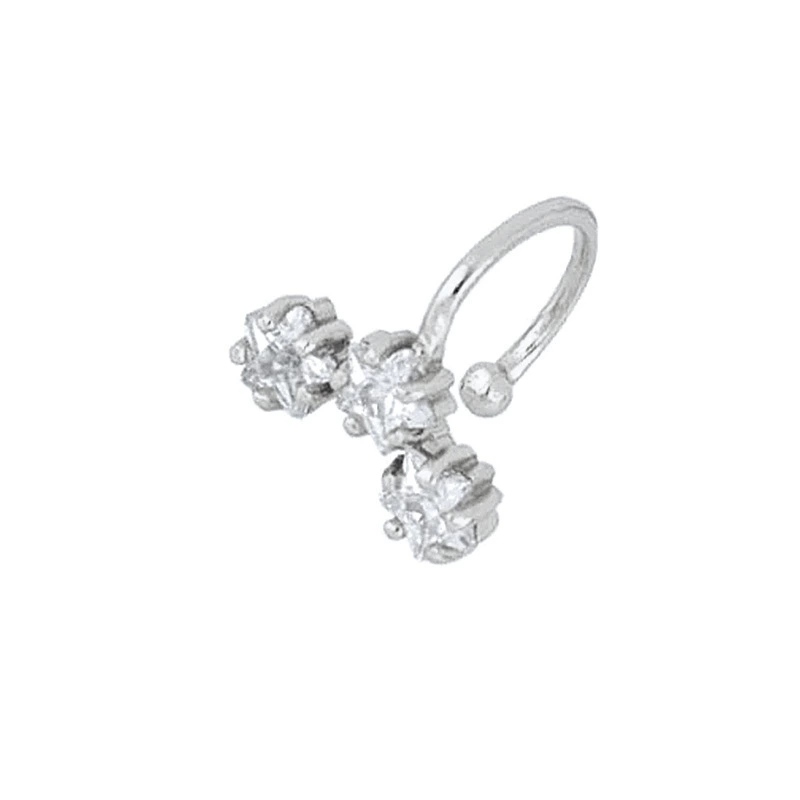 Серьги, маленькие медные клипсы, золото 750 пробы, корейский стиль