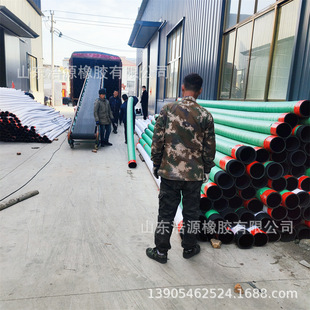 High Wear-Resistant Sandblasted Steel Wire Rubber Pipe Conveyored Sandstone Cement Heat-Resistant and Corrosion-Resistant Rubber Steel Wire Hose