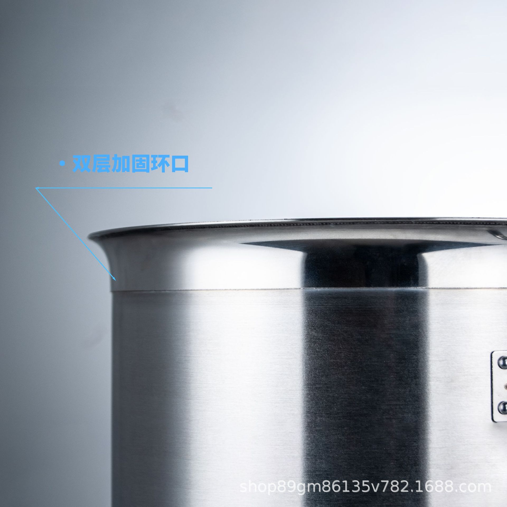 SHJOU marca de gran capacidad compuesto fondo de acero inoxidable barril de sopa de salmuera barril de té de leche multifuncional barril de sopa de acero inoxidable