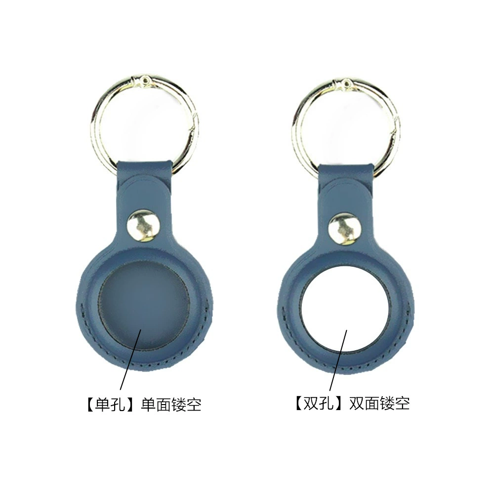 [Совместимый с кожаным защитным чехлом AIRTAG Apple AIRTAGs, держатель-брелок, PU кожаный чехол на место]