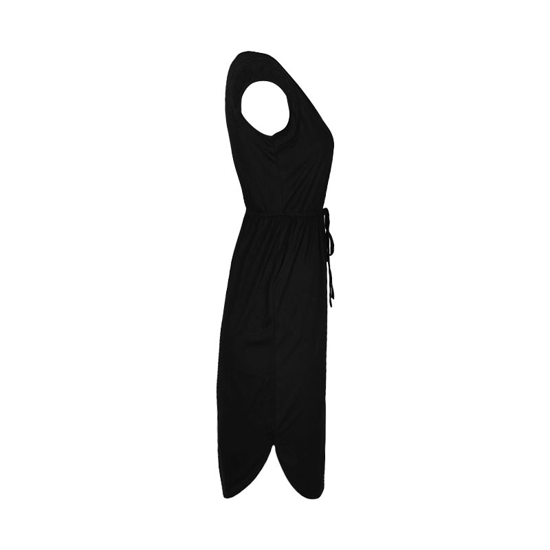 Summer Women Wear Sleeveless Casual Solid Color Dress 30 Summer Women Wear Sleeveless Casual Solid Color Dress
