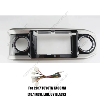 Suitable for 2017 Toyota Other Car Video - single-sided-frame-bright-black-silver