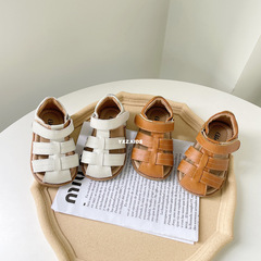 {18-30 sizes} Girls' shoes summer new soft-soled baby toddler shoes girl's Roman shoes baby sandals