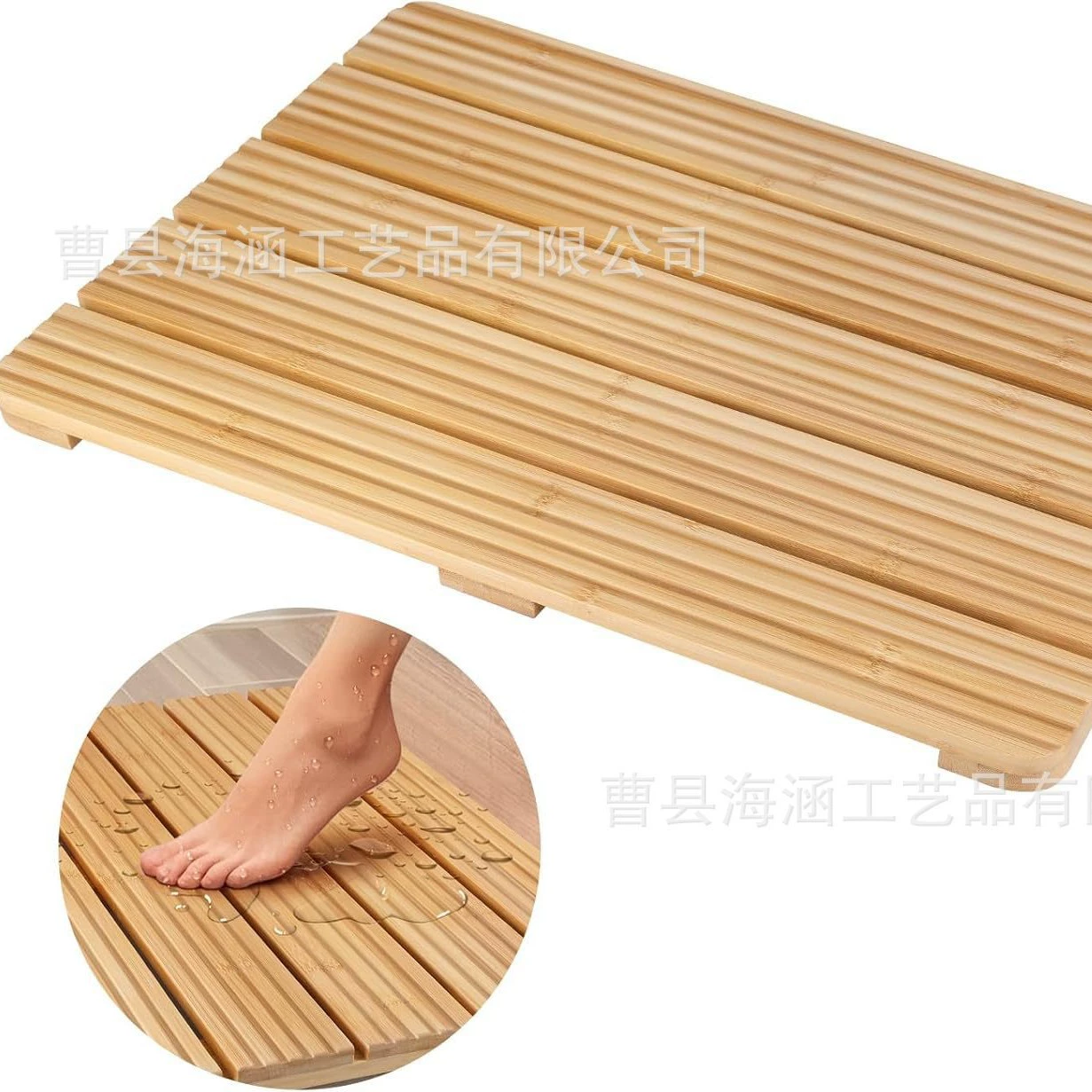 Новые трансграничные коврики для ванной комнаты, домашние коврики для ванной, бамбуковые коврики для домашней двери, нескользящие коврики, простые коврики для ванной комнаты