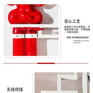 Led Chinese Knot Lantern with the Character "Fu" Led Chinese Knot Outdoor Plum and Birch Lighting
