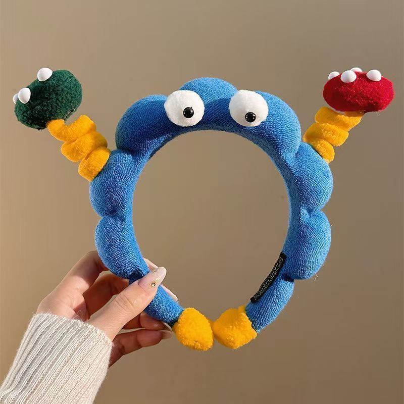 1 # lindos e interesantes ojos grandes bandas de cabello alrededor de 4 cm