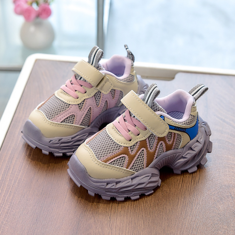 2026 primavera zapatos deportivos para niños, zapatos de corrida para niñas, zapatos respirables para niños, zapatos antideslizantes, zapatos para padres, stock transfronterizo