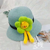 Three dimensional cute cartoon plush toy, children's bag, hat, set for boys and girls, 2021 collection