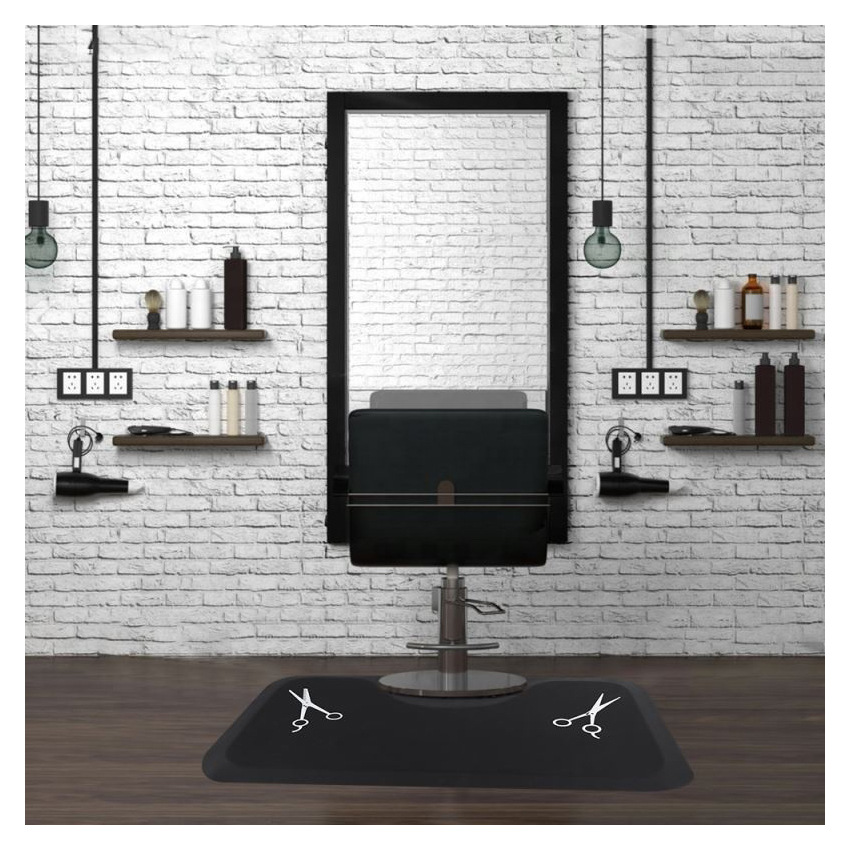 Fábrica directa anti-fatiga pie estera del salón de pelo estera del salón de espuma PU