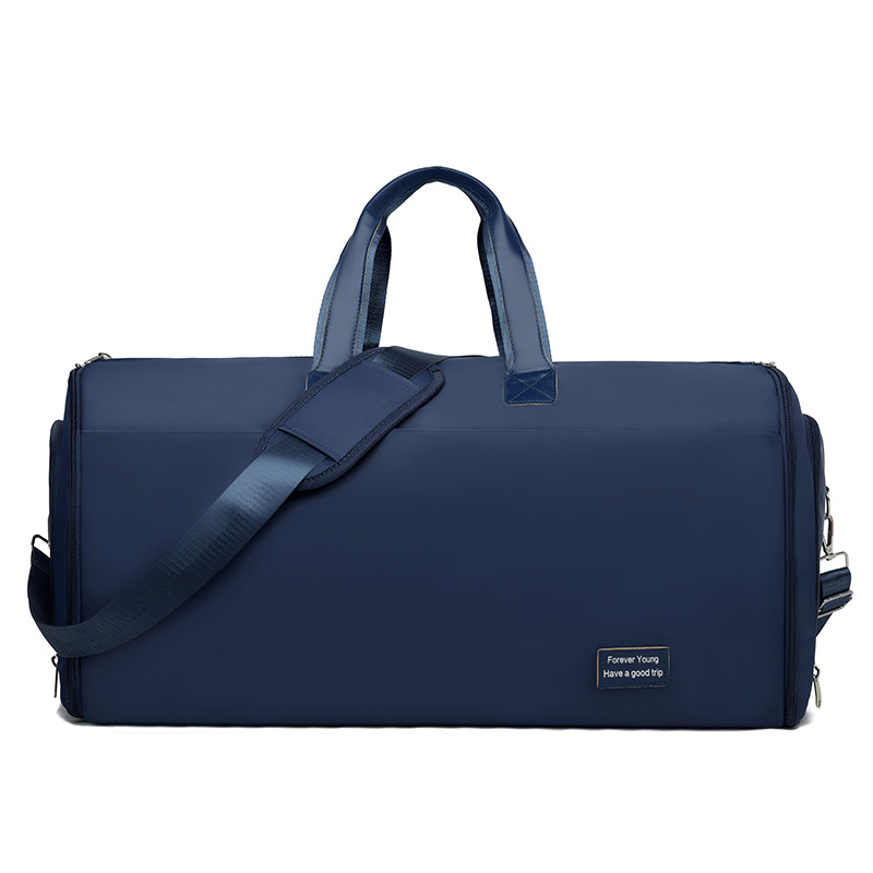 Transfronterizos nuevos trajes de mano de alta capacidad bolsa de almacenamiento de trajes bolsa de viaje bolsa de ropa plegable bolsa de fitness