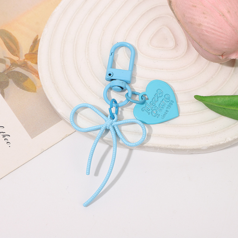 Neu Ins Stil Exquisite Runaway Prinzessin Band Bogen Keychain Student Rucksack_voghion.com