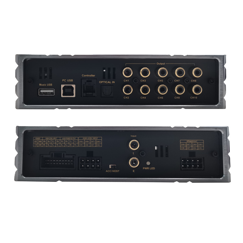 Wholesale 8-in 10-Out 31-Band Eq Audio Processing High-Power Audio Lossless Modification Dsp Car Amplifier