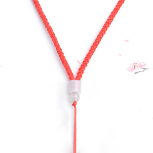 Hand-woven jade pendant necklace rope DIY jewelry Hetian jade pendant lanyard halter jewelry rope wholesale