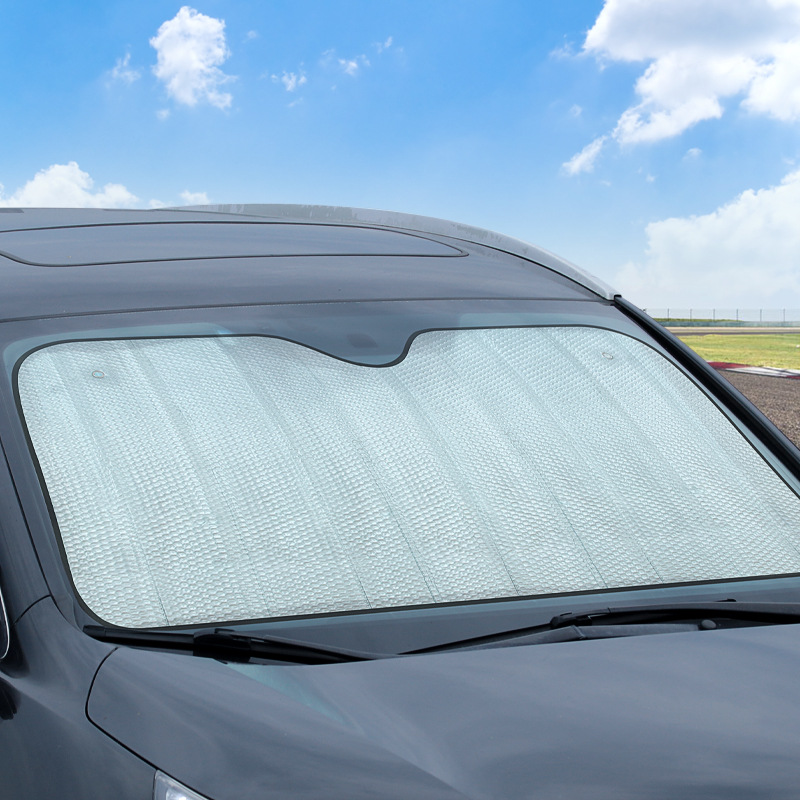 Car sunshade, sun protection, heat insulation, front shield, aluminum foil, heat insulation, sunshade, five-layer thickened sunshade