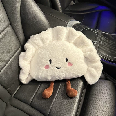 Headrest | Car Lumbar Support Cushion - dumpling-style-lumbar-support