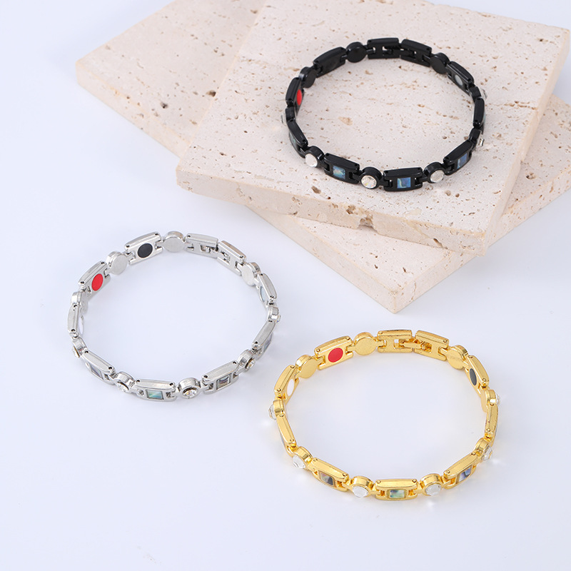 Longhe pulsera de las mujeres de Europa y América pulsera de moda pulsera de imán completo Shell joyería fábrica suministro directo al por mayor