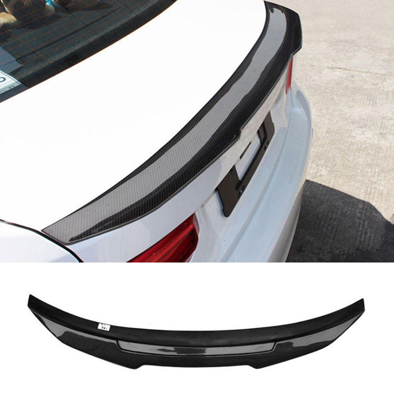 BMW 4 Seriya F32 üçün arxa spoyler, parlaq qara