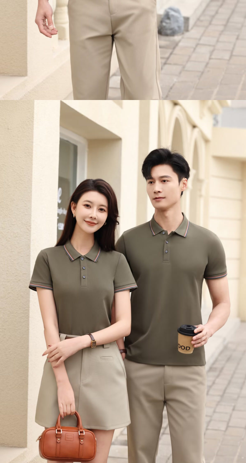 Classic Men's Polo Shirt – Relaxed Fit Short-Sleeve Cotton T-Shirt, Versatile Casual & Semi-Formal Top For Everyday Wear​_viptrois.com