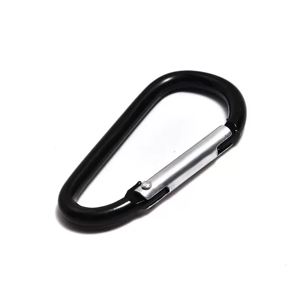 Manufacturer's Ready Stock High-Quality No. 5 No. 7 D-Type Aluminum Alloy Carabiner Outdoor Tent Water Kettle Backpack Quick Hook