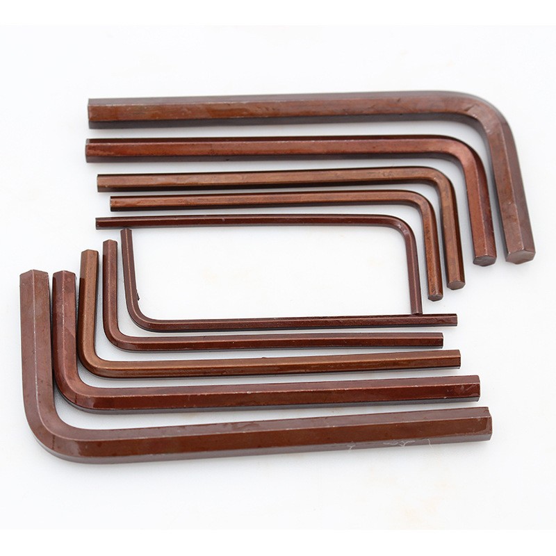 Hex wrench for CNC tooling accessories, L2/2.5/3/4/5mm internal hexagonal S2 CNC 12.9 grade tool