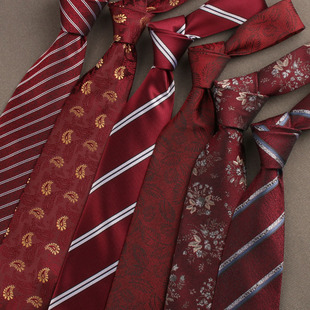 Tie Men's British Formal Striped Suit Professional Hand Style Korean Style Wedding Workplace Manufacturer Wholesale Amazon