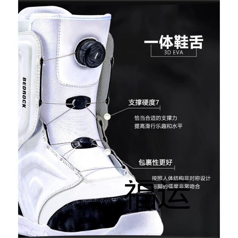 Обувь для сноубординга для женщин и мужчин, быстрая износостойкость, водонепроницаемая, противоскользящая