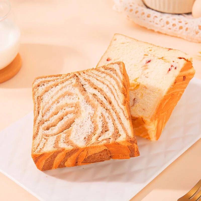 厚切トースト超厚乳香チョコレート味卵菓子香芋パン栄養朝食間食全箱卸売り|undefined