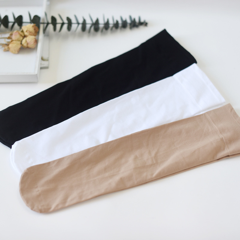 Japanese solid color long tube socks