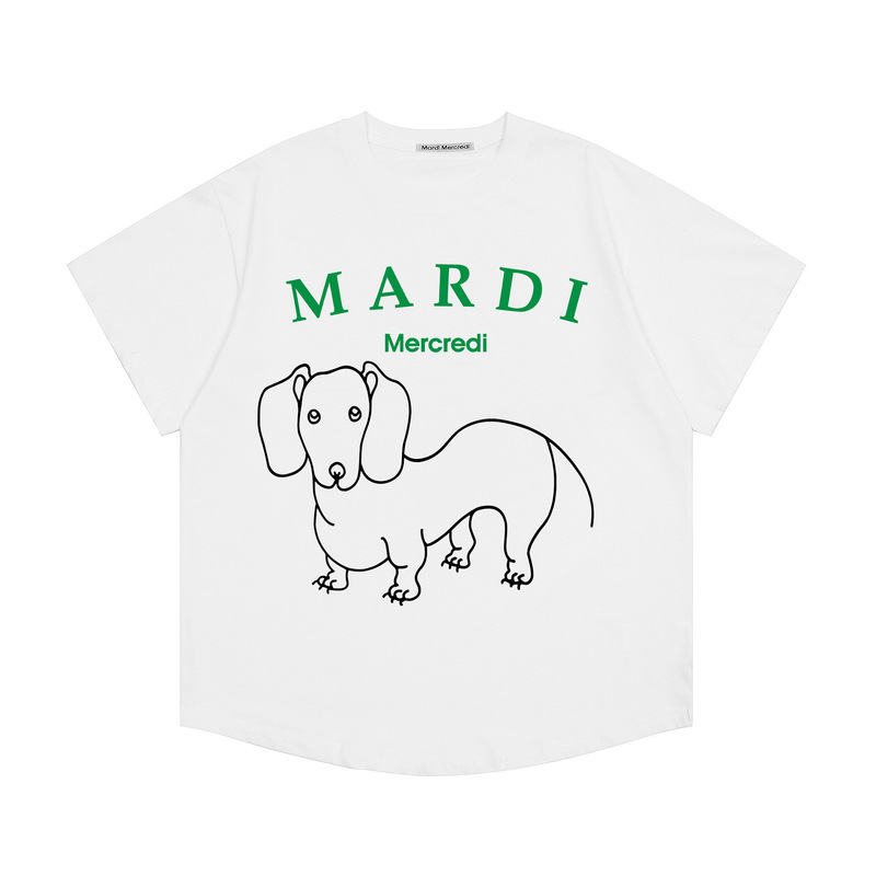 韓国マルディトレンディな半袖フラワープリントゴールドハイシルバー夏ラウンドネック純綿ルーズTシャツトップトレンディ|undefined